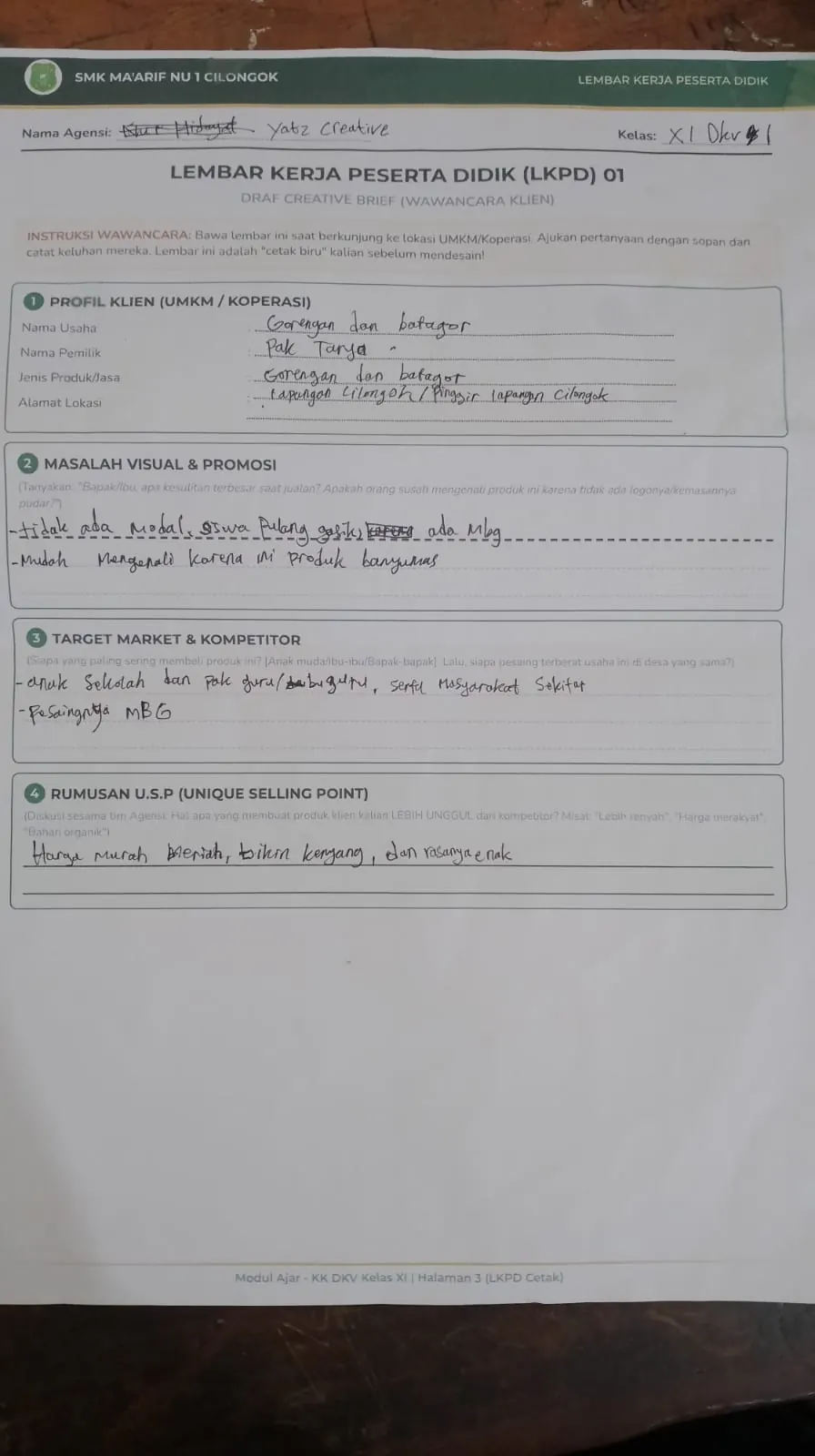 brief umkm batagor dan gorengan